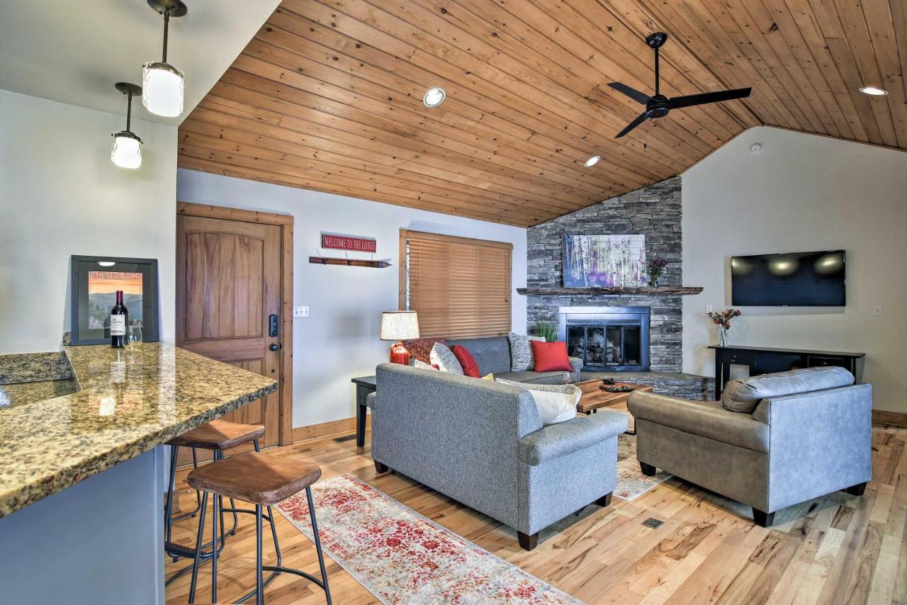 Cabin With Hot Tub And Mountain Views Less Than 5 Mi To Boone Blowing Rock Exterior foto