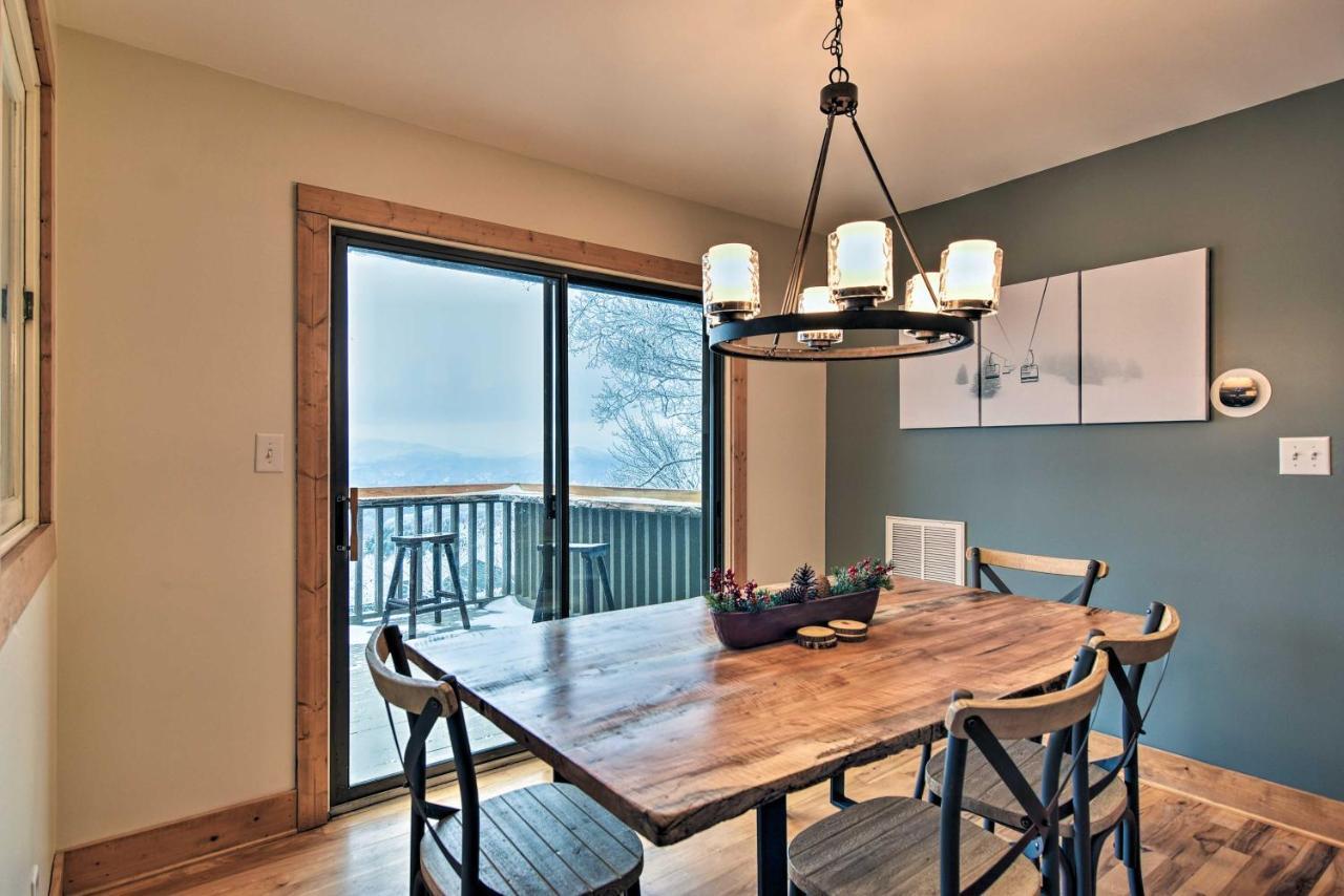 Cabin With Hot Tub And Mountain Views Less Than 5 Mi To Boone Blowing Rock Exterior foto