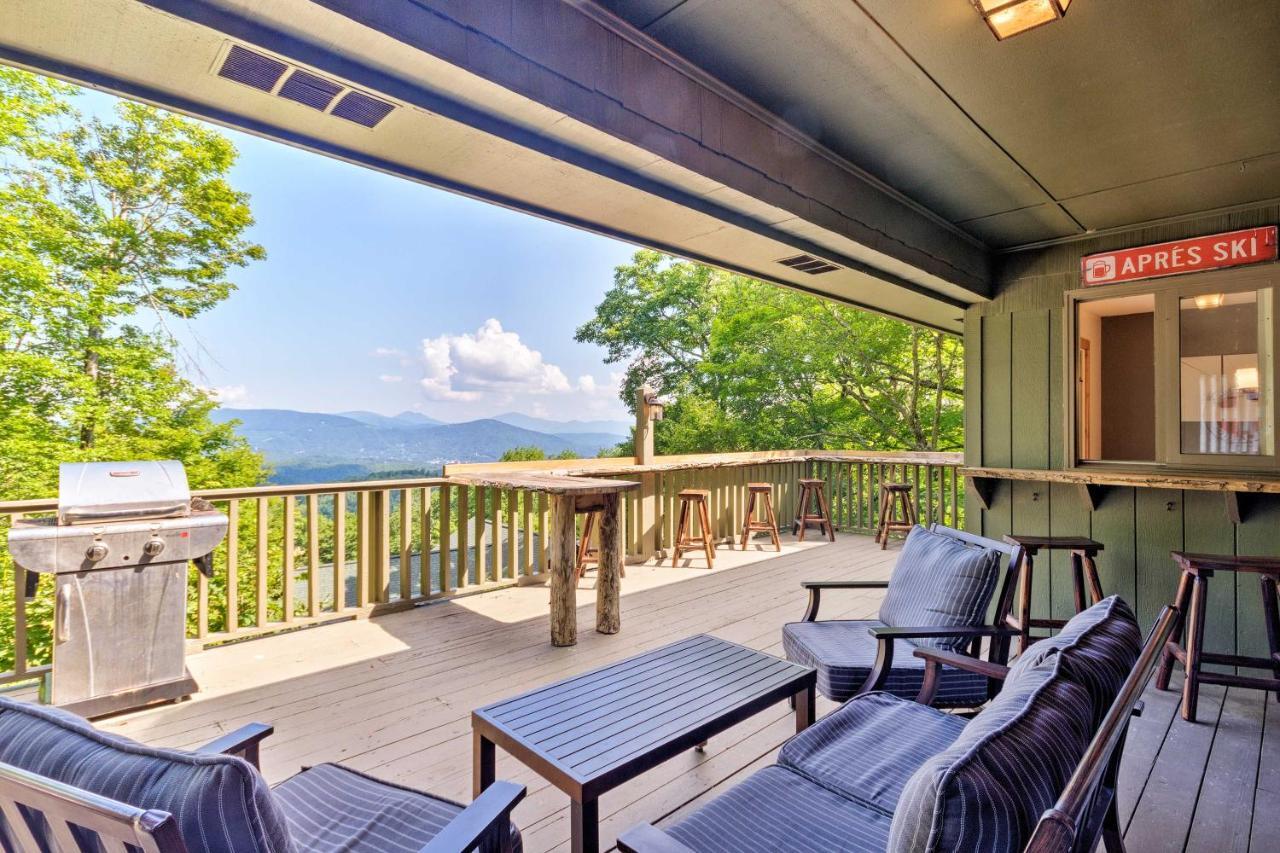 Cabin With Hot Tub And Mountain Views Less Than 5 Mi To Boone Blowing Rock Exterior foto