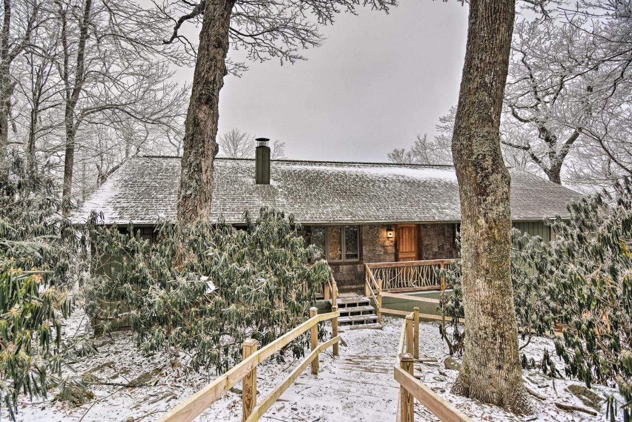 Cabin With Hot Tub And Mountain Views Less Than 5 Mi To Boone Blowing Rock Exterior foto