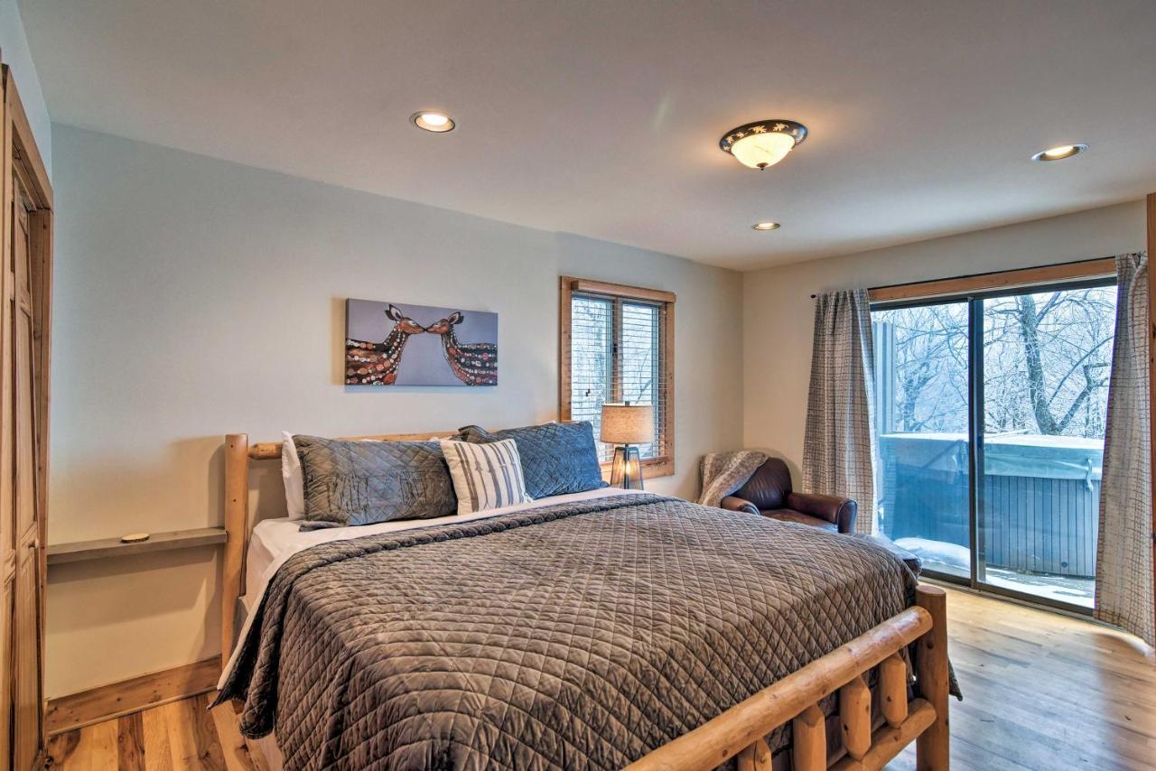 Cabin With Hot Tub And Mountain Views Less Than 5 Mi To Boone Blowing Rock Exterior foto