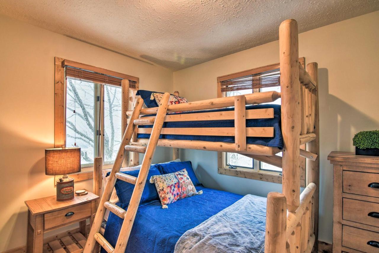 Cabin With Hot Tub And Mountain Views Less Than 5 Mi To Boone Blowing Rock Exterior foto